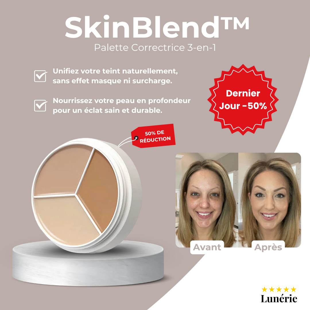 Dernier Jour -50% | SkinBlend™ Palette Correctrice 3-en-1