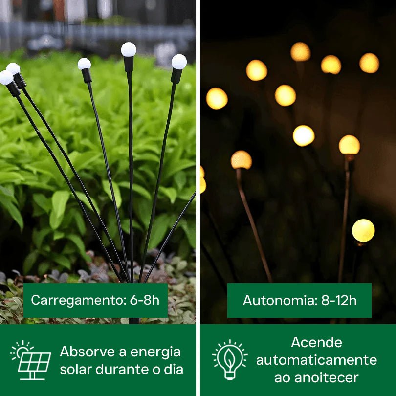 Dernier Jour -50% | Firefly™ Lampe Solaire LED Effet Luciole (6 lampes par lot)