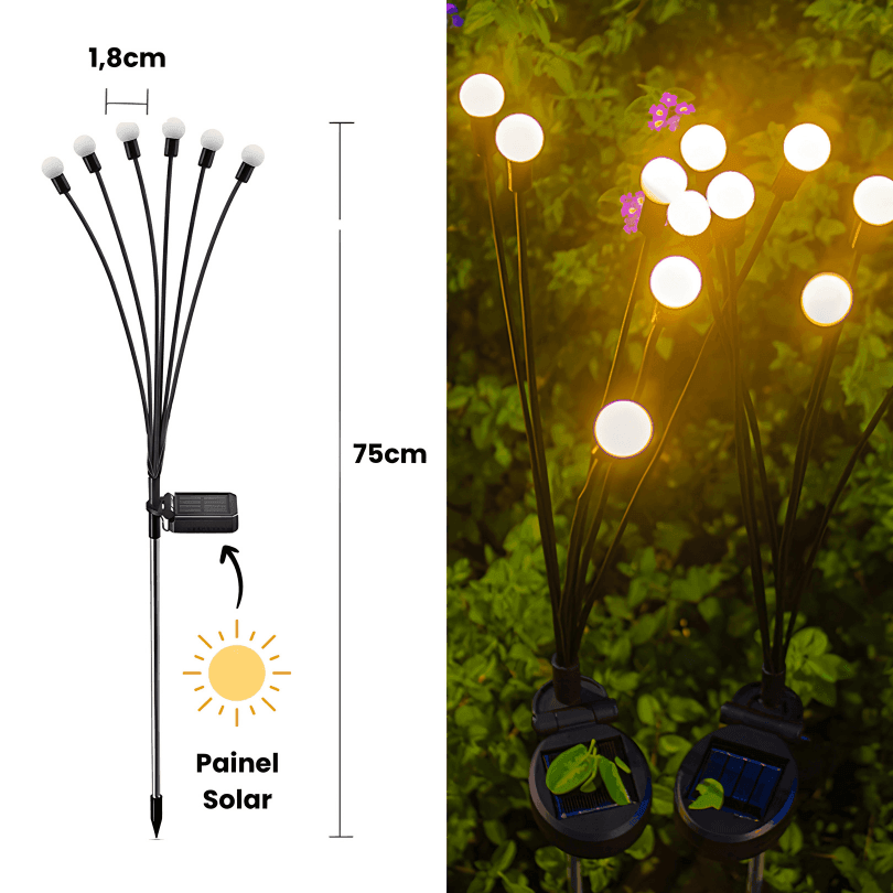 Dernier Jour -50% | Firefly™ Lampe Solaire LED Effet Luciole (6 lampes par lot)