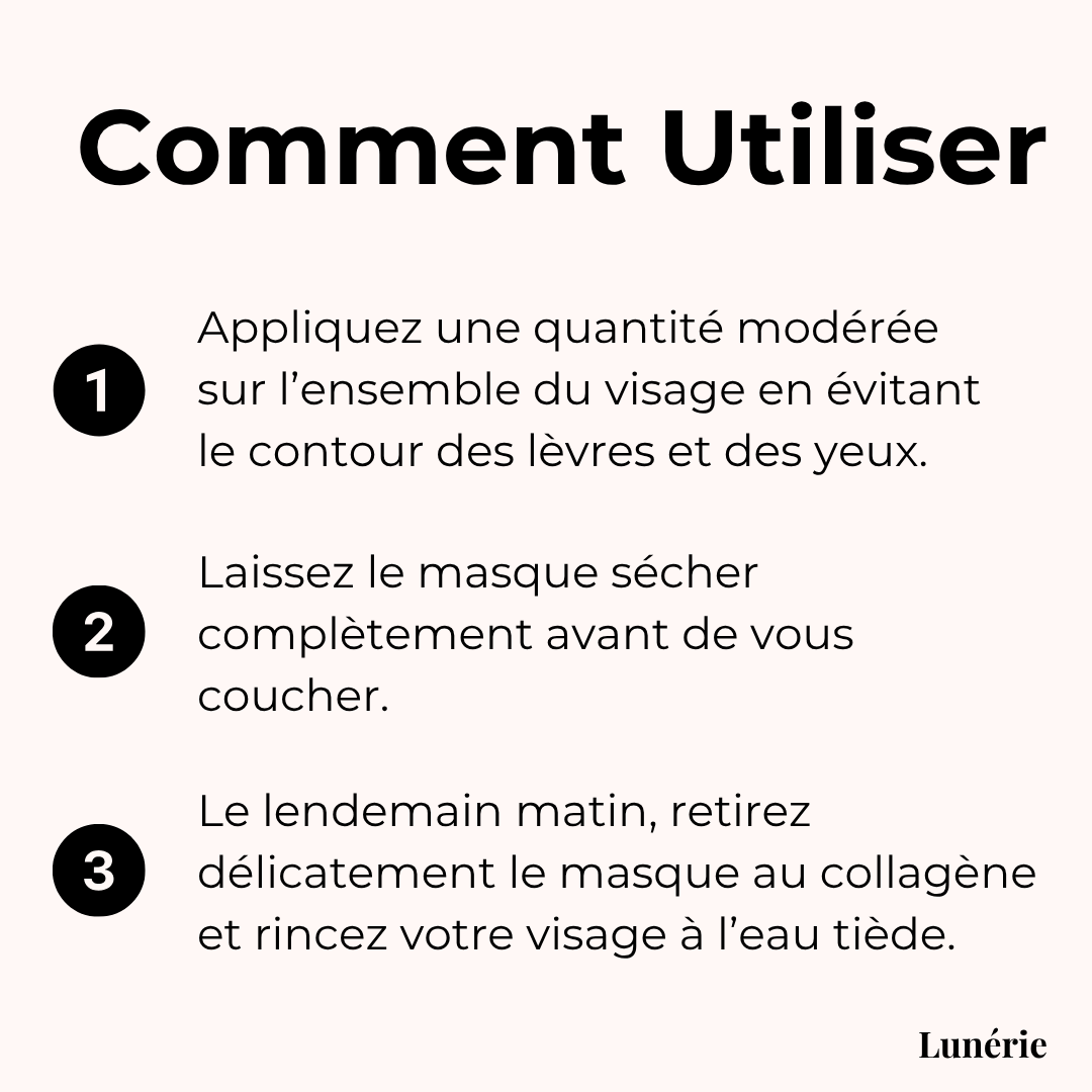 Dernier Jour -50%🔥 | GlowCare™ Masque de Nuit au Collagène