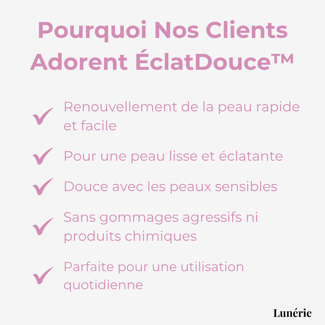 1 + 2 GRATUIT | ÉclatDouce™ Éponge Exfoliante pour le Corps