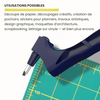 Dernier Jour -50% | SpinCut™ Cutter Rotatif de Précision à 360°
