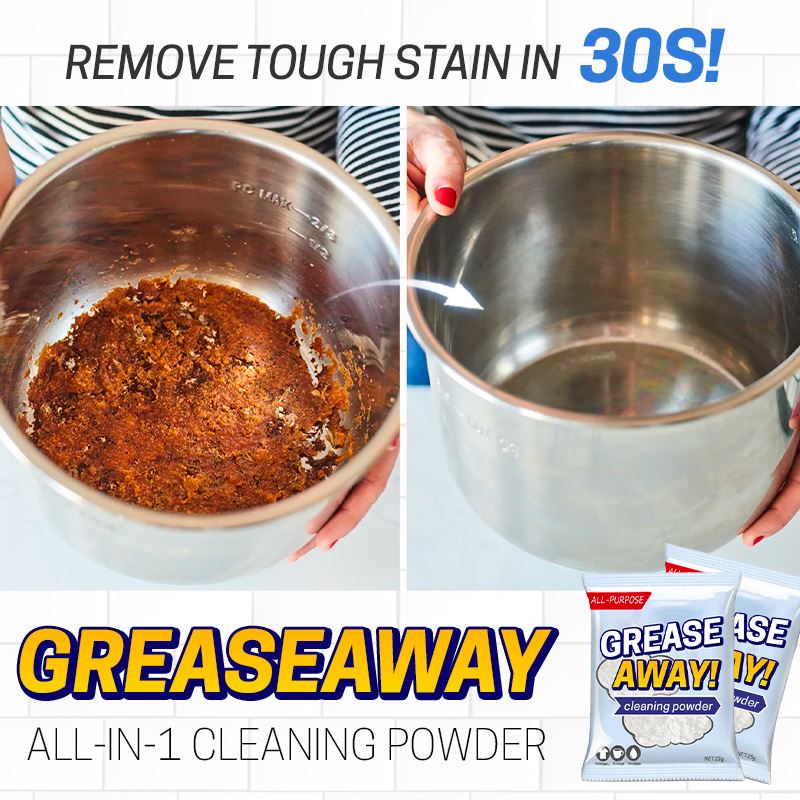 Dernier Jour -50% | GreaseFree™ Poudre Détachante