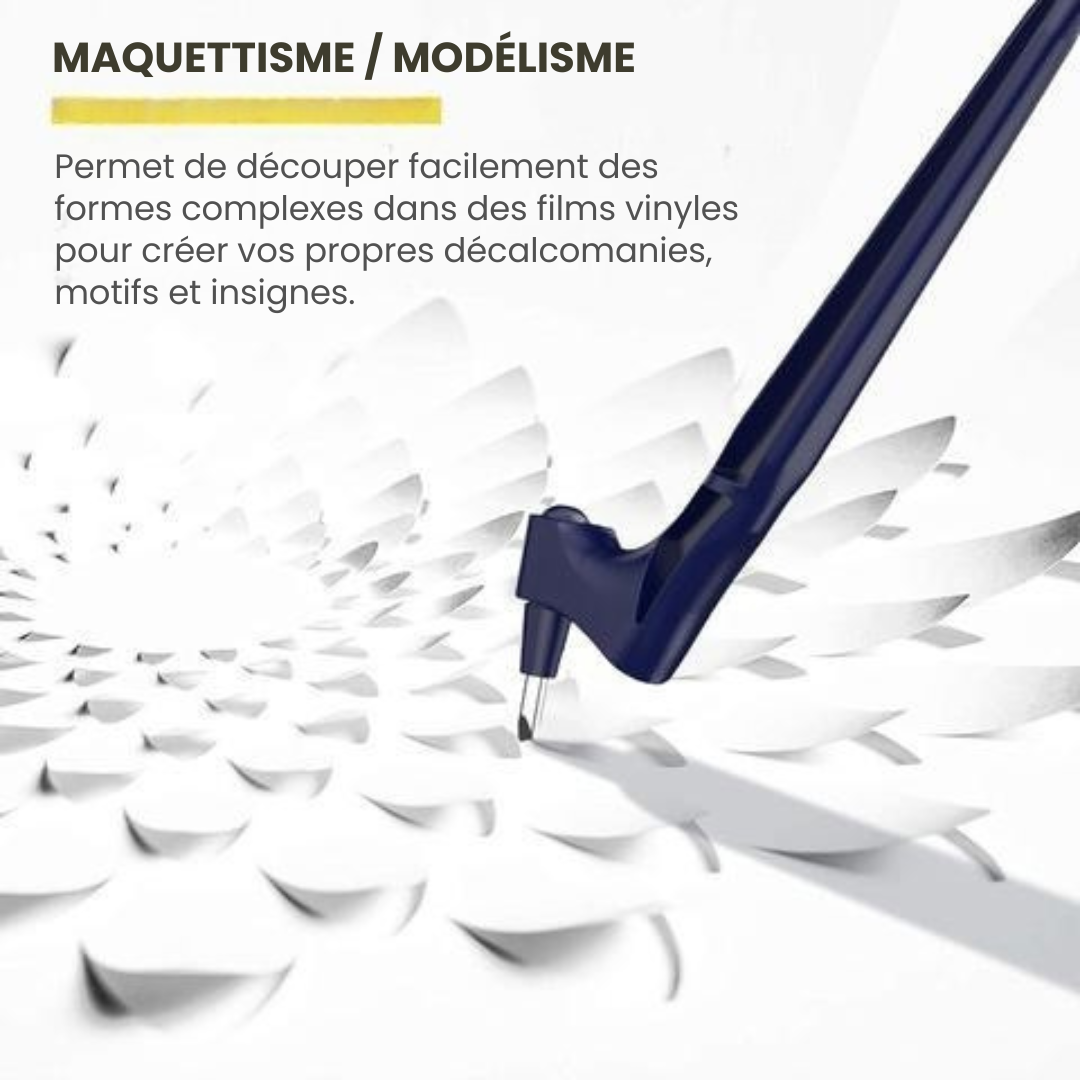 Dernier Jour -50% | SpinCut™ Cutter Rotatif de Précision à 360°