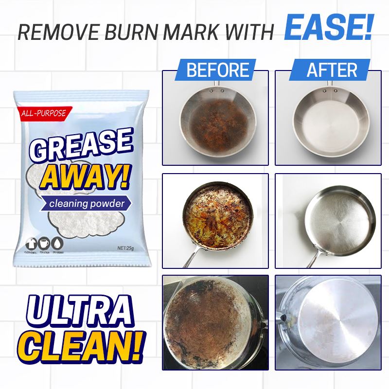 Dernier Jour -50% | GreaseFree™ Poudre Détachante