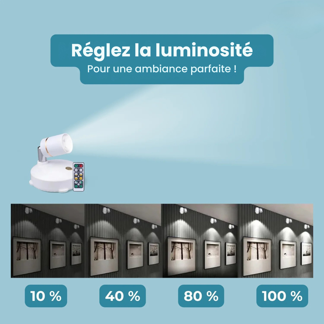 1+1 Gratuit | SpotLight™ Lampe Projecteur Sans Fil