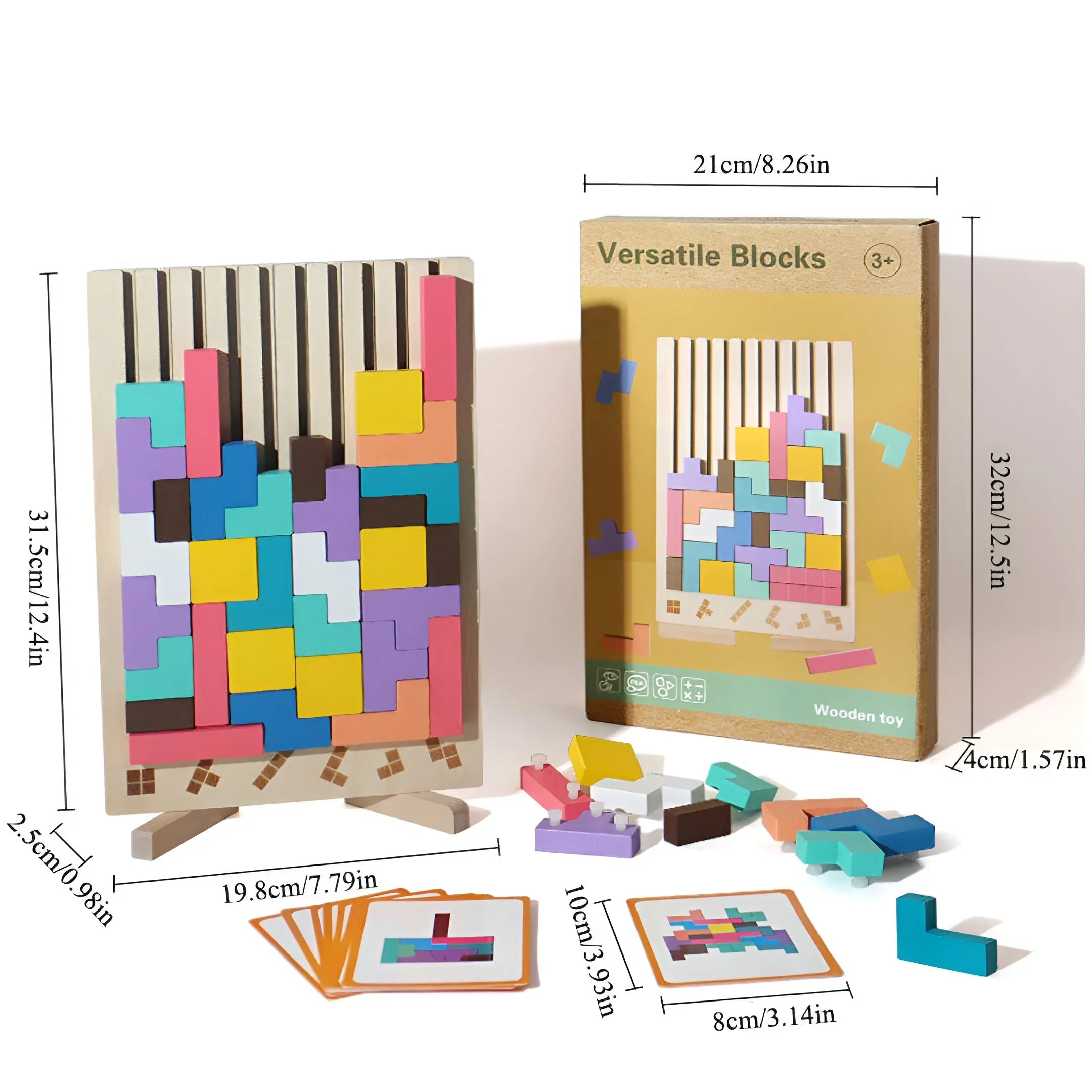 Dernier Jour -50% | MindBlocks™ Jeu d'empilage en bois