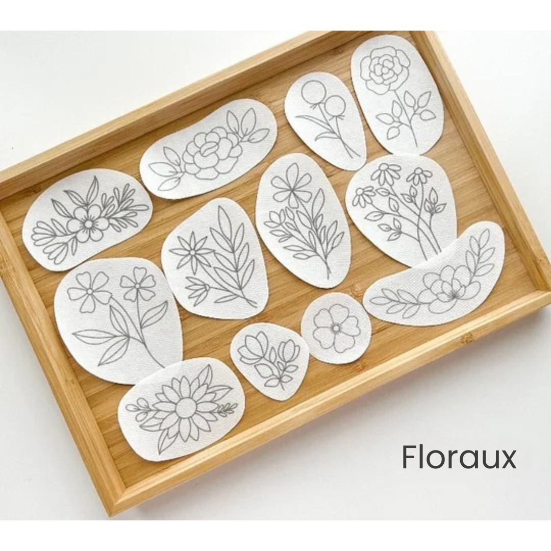 Dernier Jour -50% | BloomStitch™ Set de Motifs de Broderie Auto-Adhésifs (25 pièces)