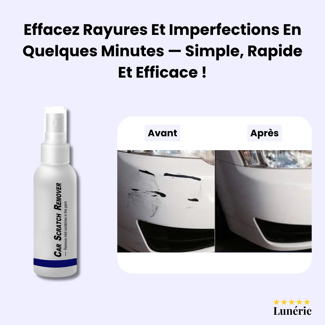 Dernier Jour -50% | ÉclatFix™ - Spray Dérayant de Rayures pour Voiture