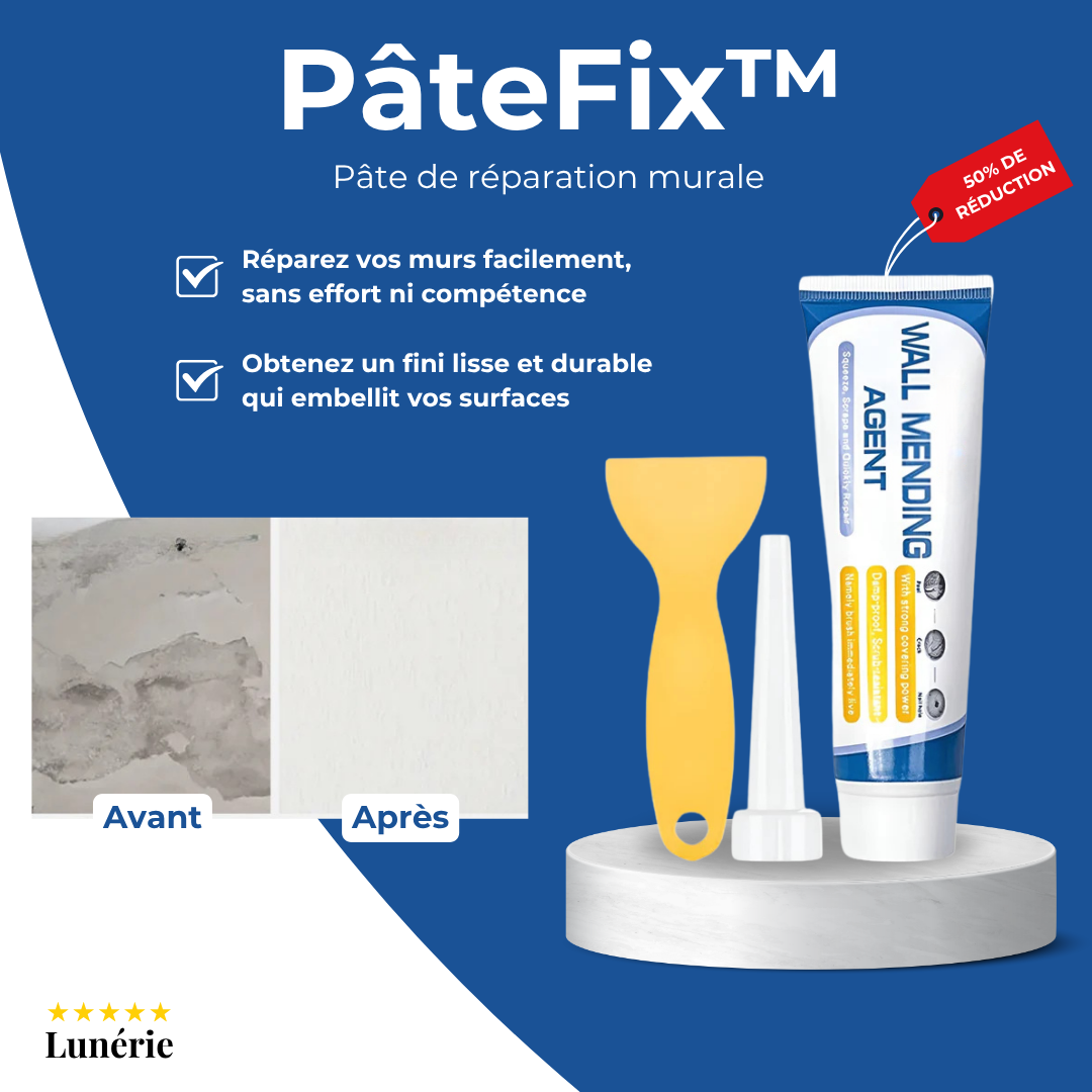 Dernier Jour -50% | PâteFix™ Pâte de réparation murale