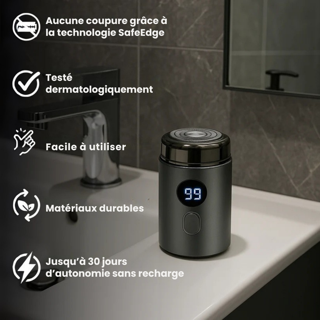 Dernier Jour -50% | EasyShave™ Le Rasoir Électrique Portable