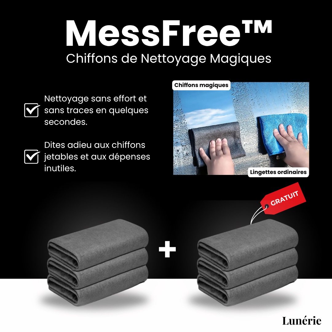 3 ACHETÉ = 3 OFFERT | MessFree™ Chiffons de Nettoyage Magiques
