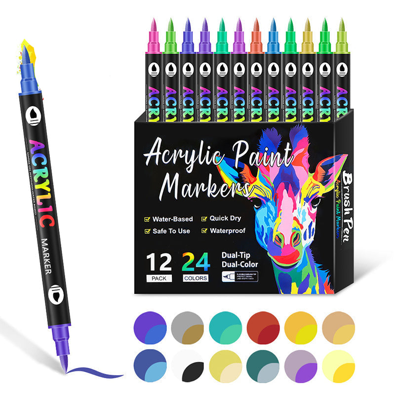 Dernier Jour -50%🔥 | ColorArt™ Set de marqueurs acryliques