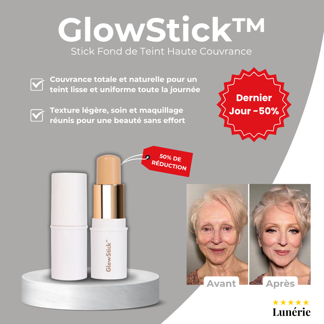 Dernier Jour -50% | GlowStick™ Stick Fond de Teint Haute Couvrance