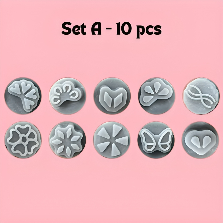5 + 5 GRATUIT | NailCréa™ - Set de Stylos Tampons Nail Art