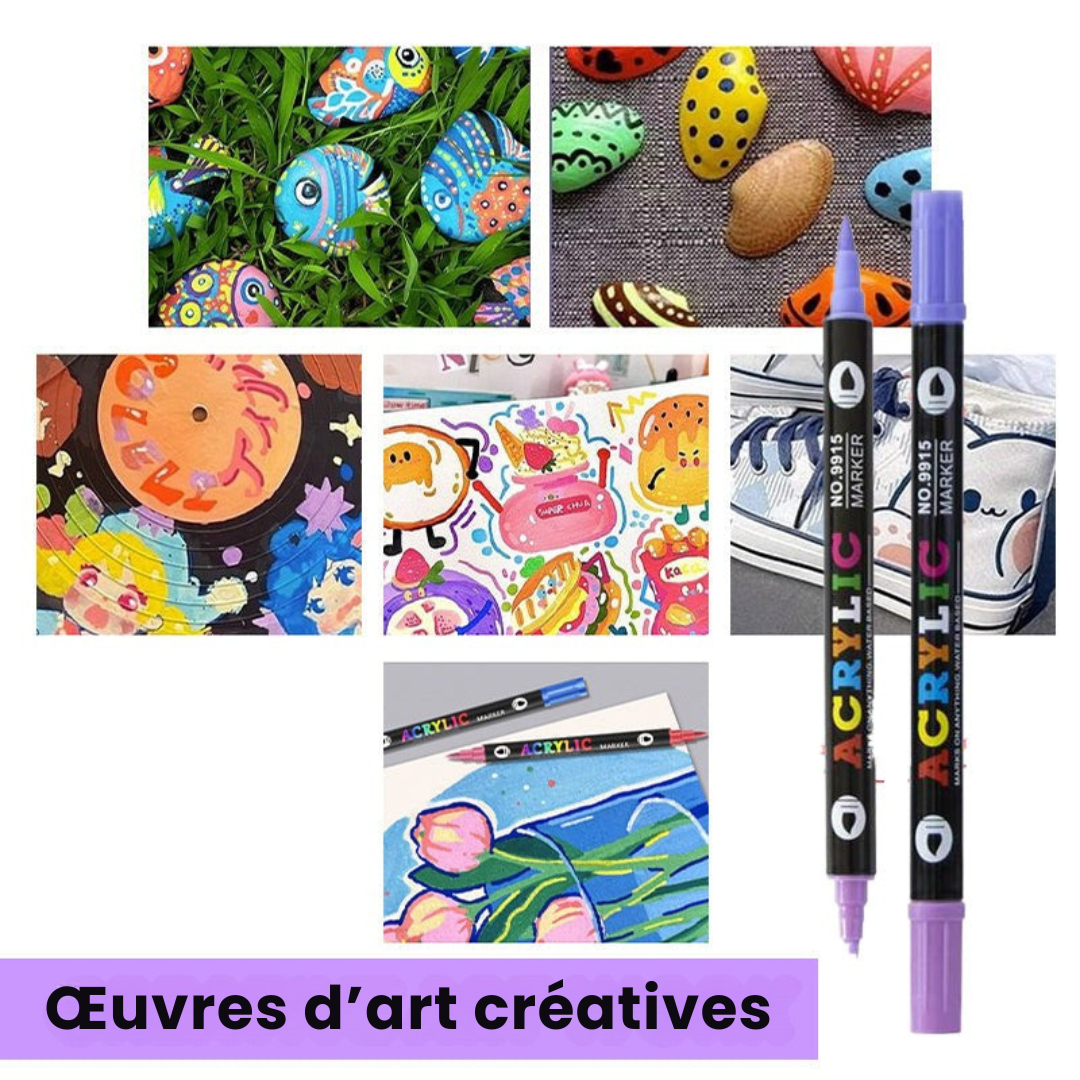 Dernier Jour -50%🔥 | ColorArt™ Set de marqueurs acryliques