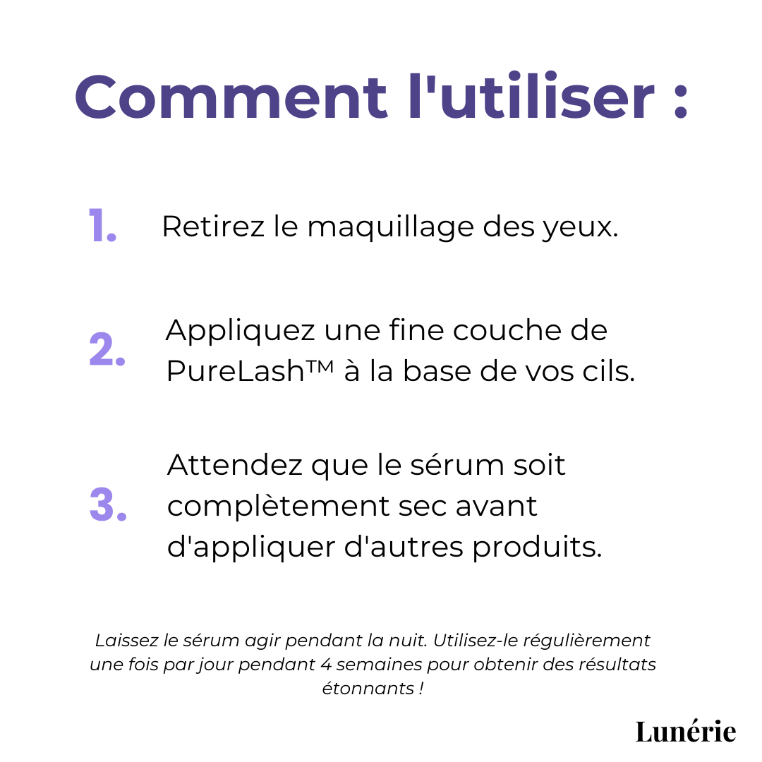 1+1 GRATUIT🔥 | PureLash™ Sérum Croissance Cils