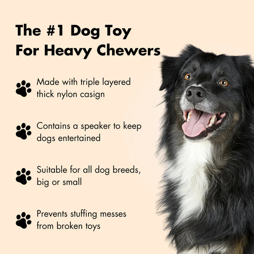 50 % DE RÉDUCTION | TuffChew™ Jouet pour Chien Ours Indestructible
