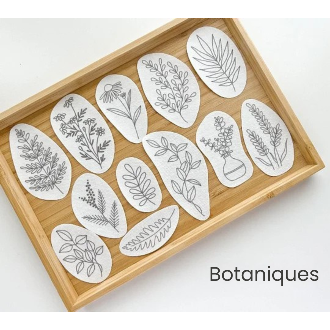 Dernier Jour -50% | BloomStitch™ Set de Motifs de Broderie Auto-Adhésifs (25 pièces)