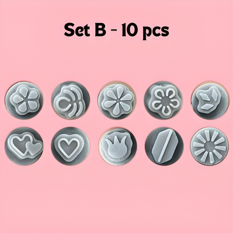 5 + 5 GRATUIT | NailCréa™ - Set de Stylos Tampons Nail Art
