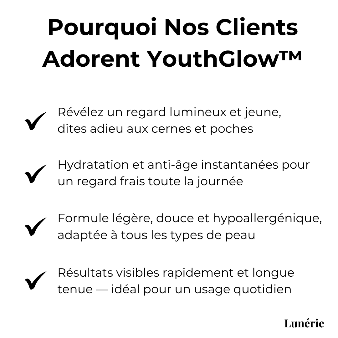 Dernier Jour -50% | YouthGlow™ Crème anti-rides pour les yeux