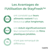 Dernier Jour -50% | StayFresh™ - Couvercles Réutilisables pour Aliments (100 pièces)