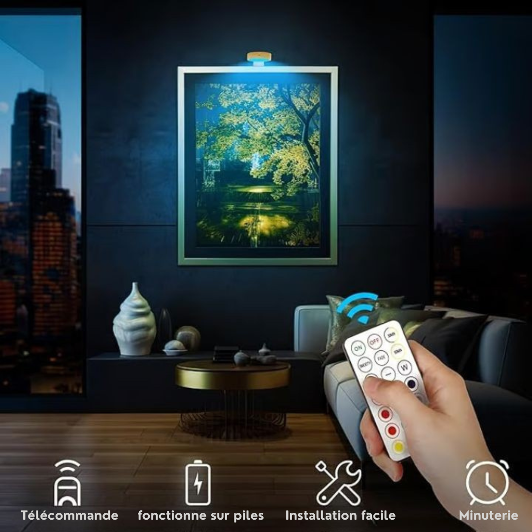 Dernier Jour -50% | GlowFrame™ Sublimez vos œuvres en toute simplicité !
