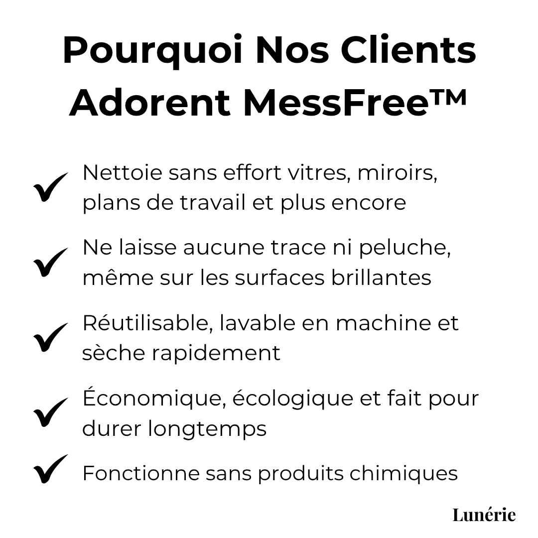 3 ACHETÉ = 3 OFFERT | MessFree™ Chiffons de Nettoyage Magiques