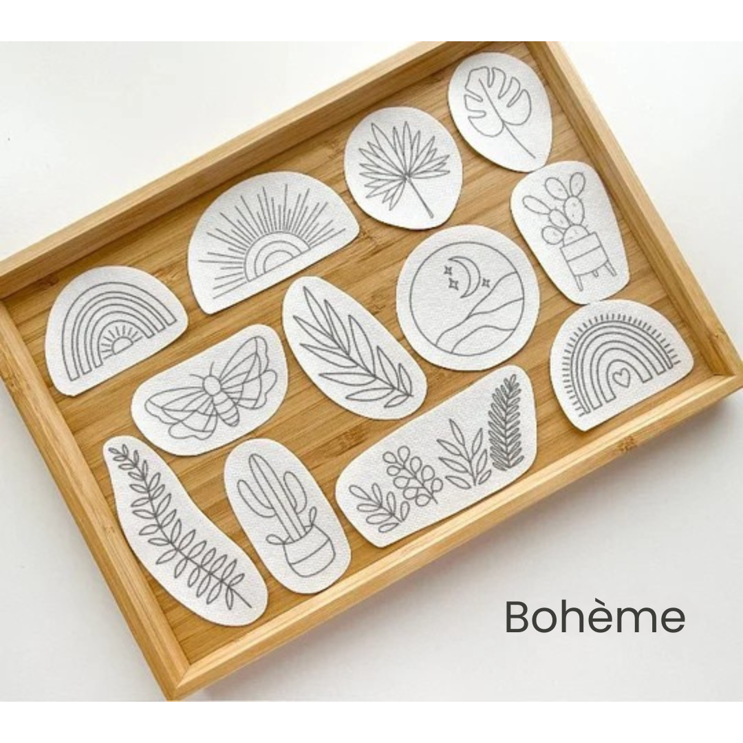 Dernier Jour -50% | BloomStitch™ Set de Motifs de Broderie Auto-Adhésifs (25 pièces)