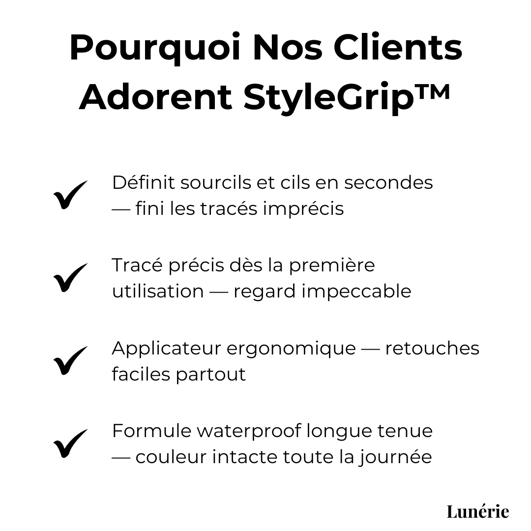 Dernier Jour -50% | LookÉclat™ Crayon Précis Sourcils & Cils