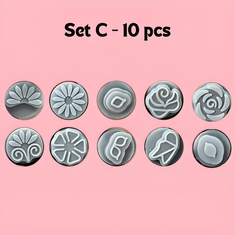 5 + 5 GRATUIT | NailCréa™ - Set de Stylos Tampons Nail Art