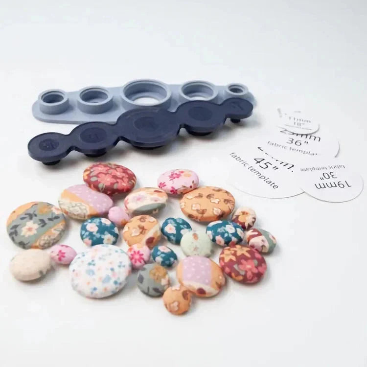 Dernier Jour -50% | ButtonArt™ Kit de Boutons Auto-Recouverts
