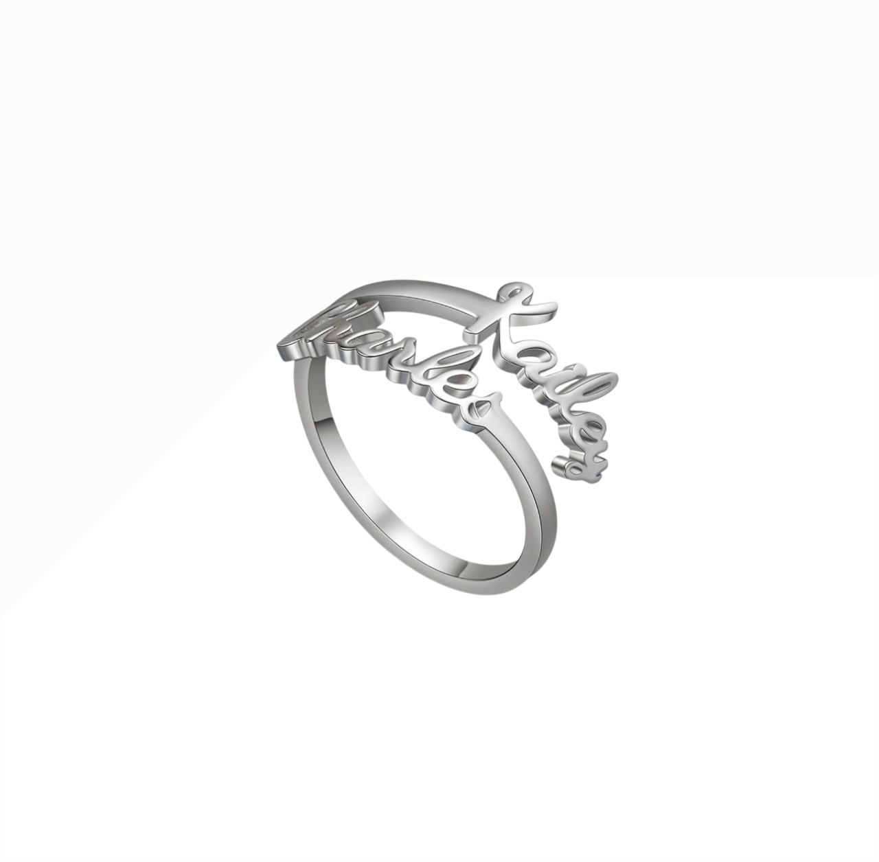 Dernier Jour -50% | ÉterniLove™ Bague Personnalisable 2-en-1