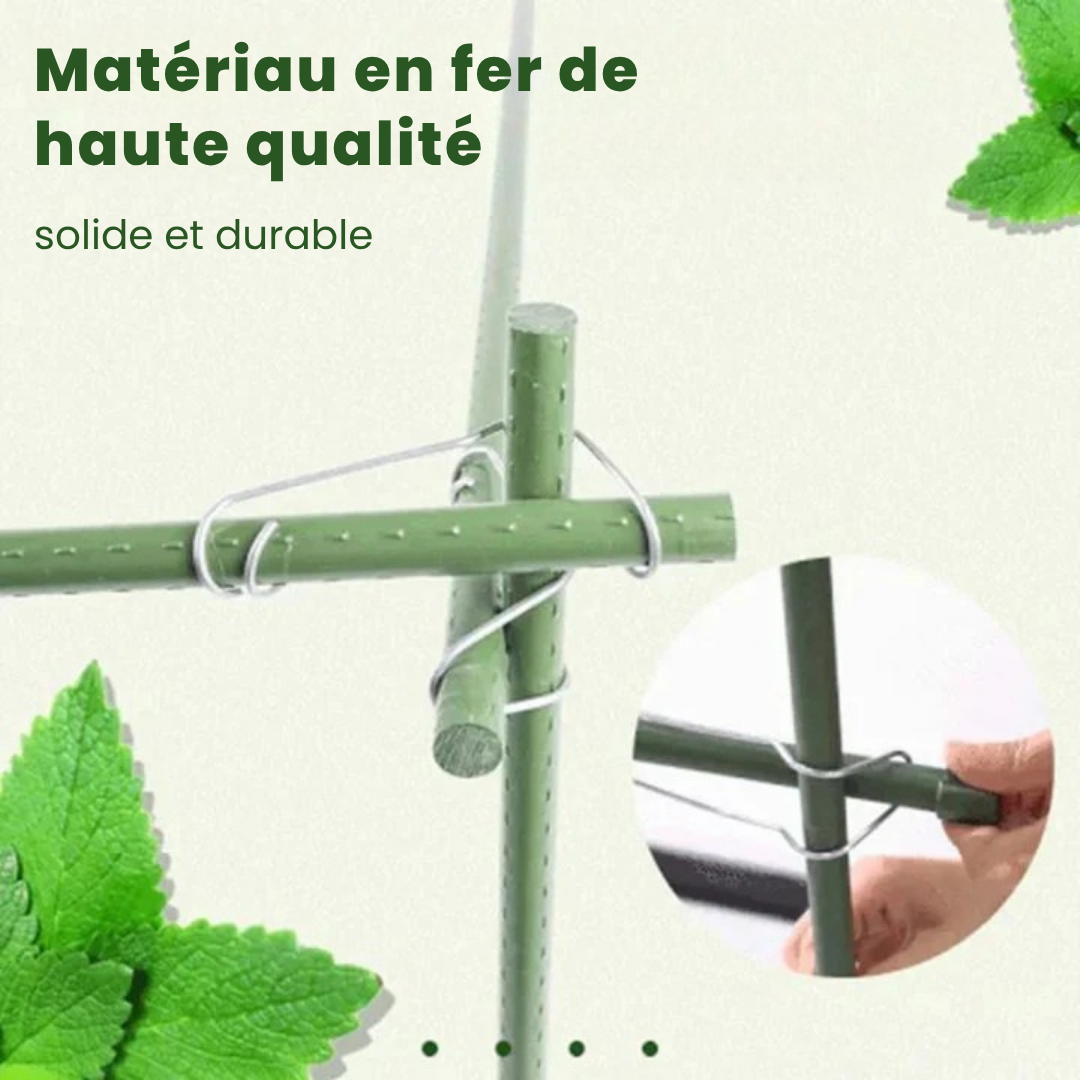 Dernier Jour -50% | GripGrow™ Crochets de soutien pour plantes (x 20)