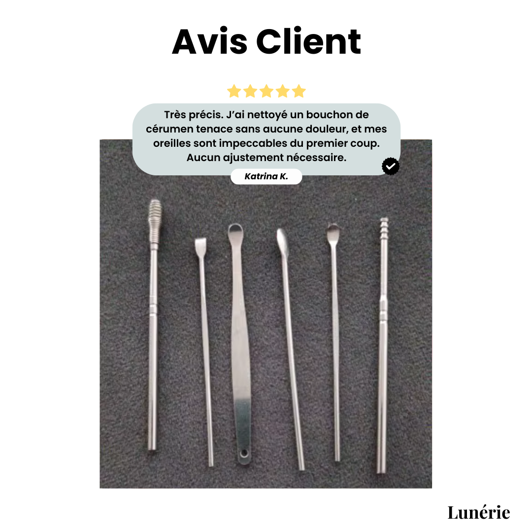 Dernier Jour -50% | ClearTone™ Kit de Nettoyage des Oreilles