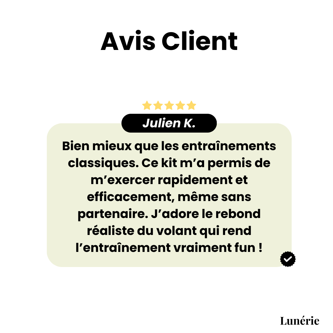 Dernier Jour -50% | ShuttlePro™ Kit d’Entraînement pour le Badminton