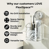 FlexiSpace™ Panier Suspendu de Salle de Bain Sans Perçage