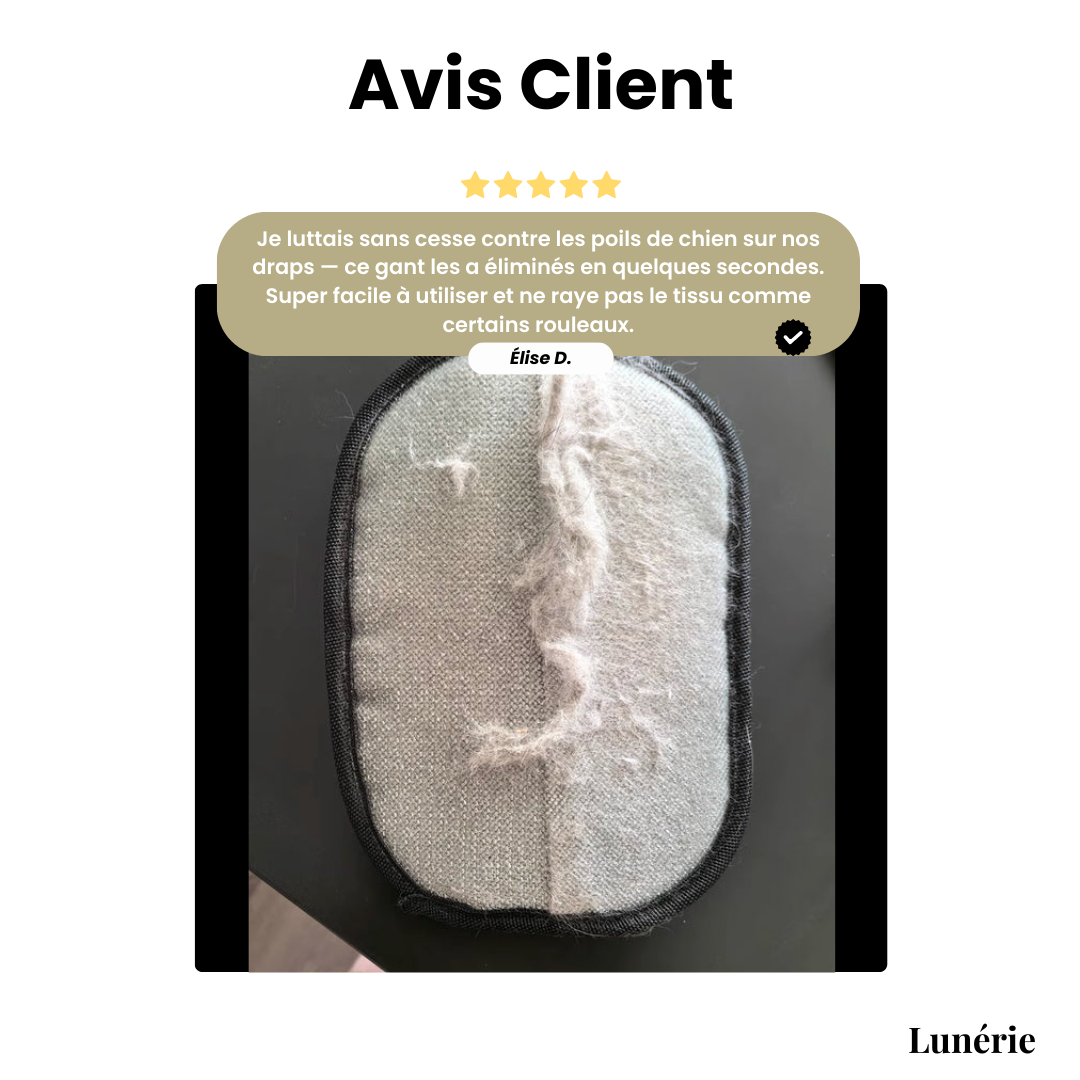 Dernier Jour -50% | GroomEase™ Gant Anti-Poils Pratique