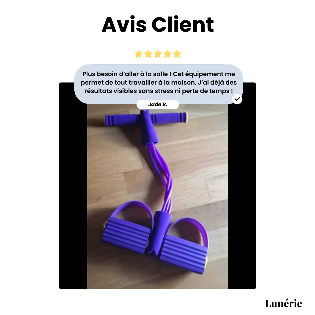 Dernier Jour -50% | FitForge™ Corde de résistance fitness