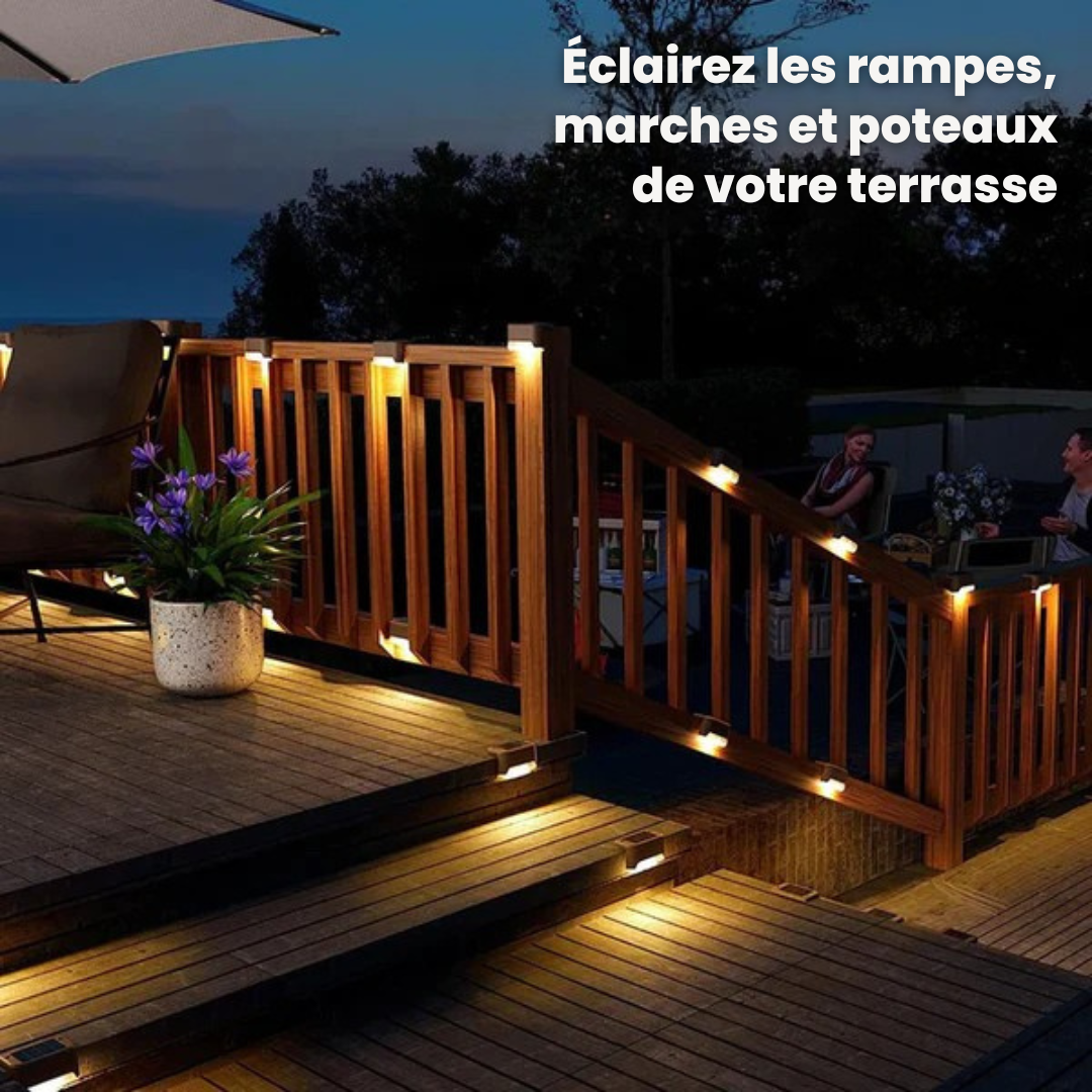 2+2 GRATUITES | SolarGlow™ Lumière Solaire Automatique