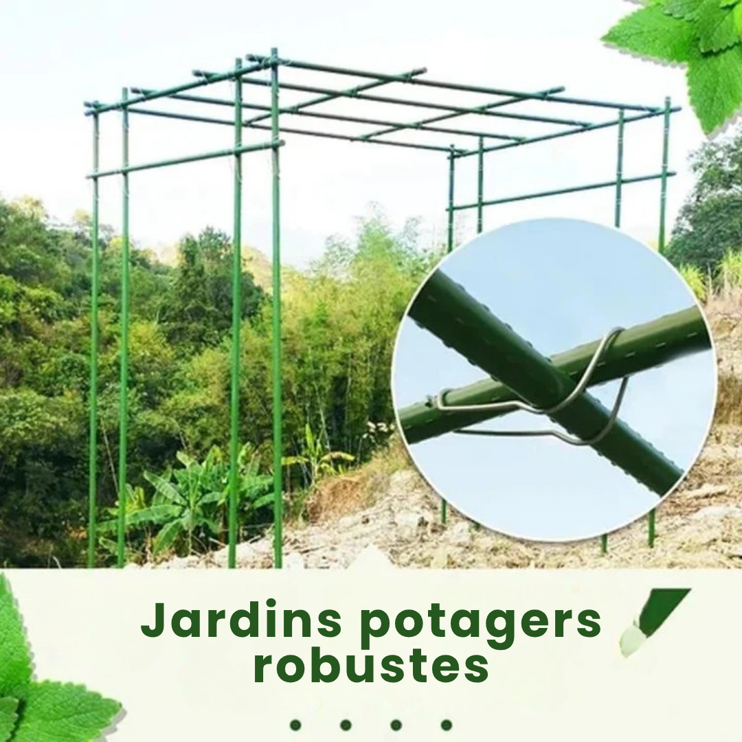 Dernier Jour -50% | GripGrow™ Crochets de soutien pour plantes (x 20)