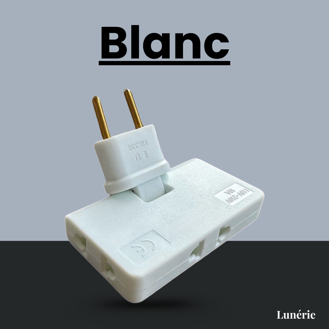 1 ACHETÉ = 1 OFFERT | FlexiPower™ Multiprise avec Prise Pivotante à 180º