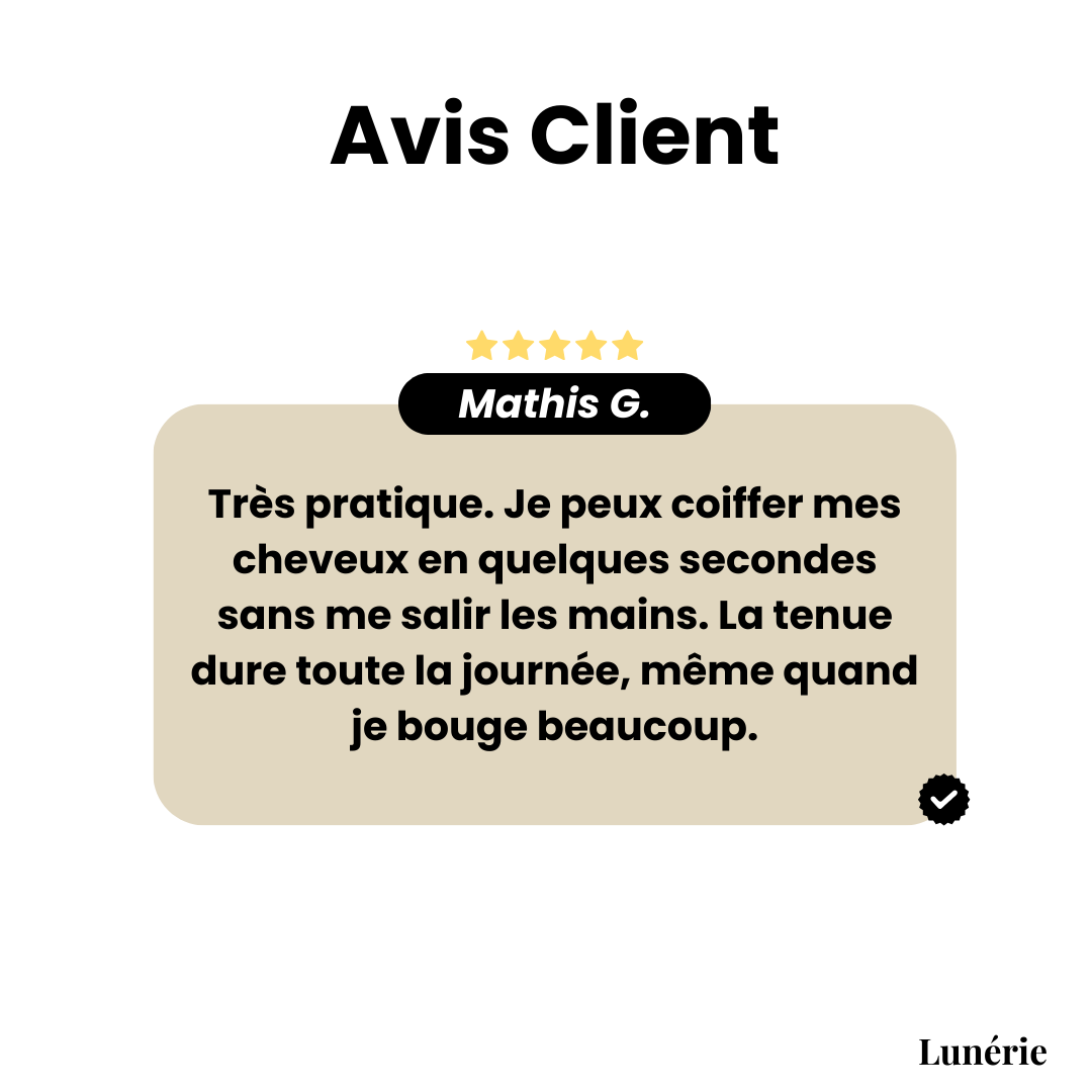 Dernier Jour -50% | StyleGrip™ Gel Coiffant avec Peigne Applicateur