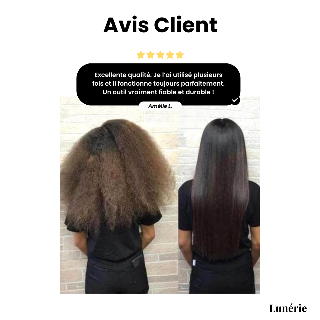 Dernier Jour -50% | LuxeSteam™ Lisseur Vapeur Précis