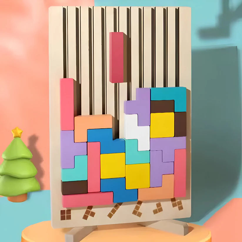 Dernier Jour -50% | MindBlocks™ Jeu d'empilage en bois