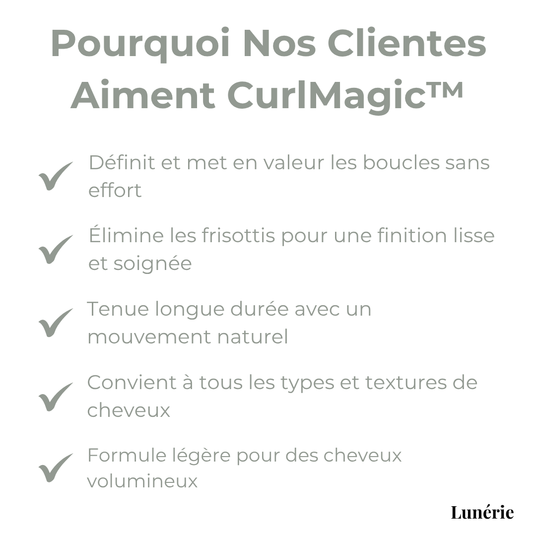 Dernier Jour -50%🔥 | CurlMagic™ Crème Définissante pour Boucles