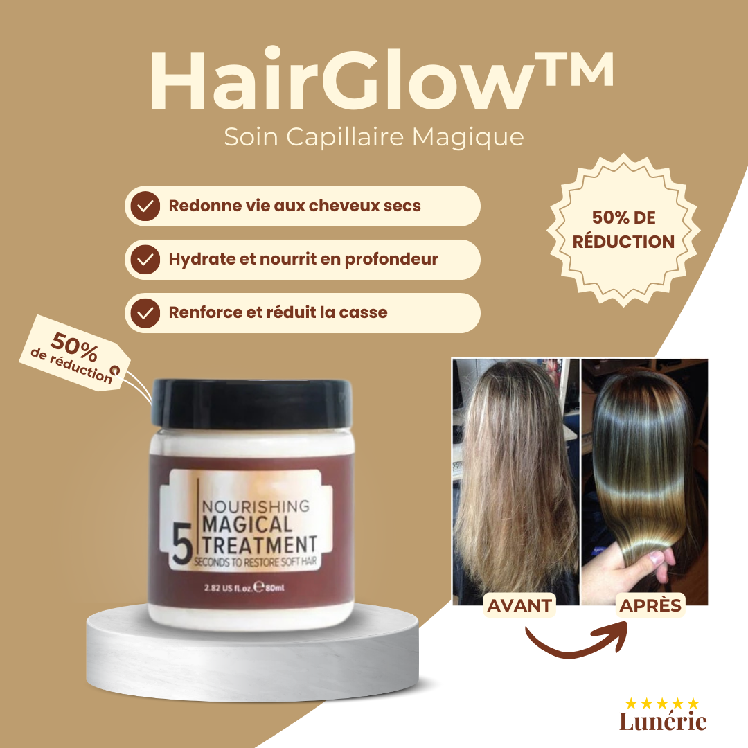 Dernier Jour -50%🔥 | HairGlow™ Soin Capillaire Magique