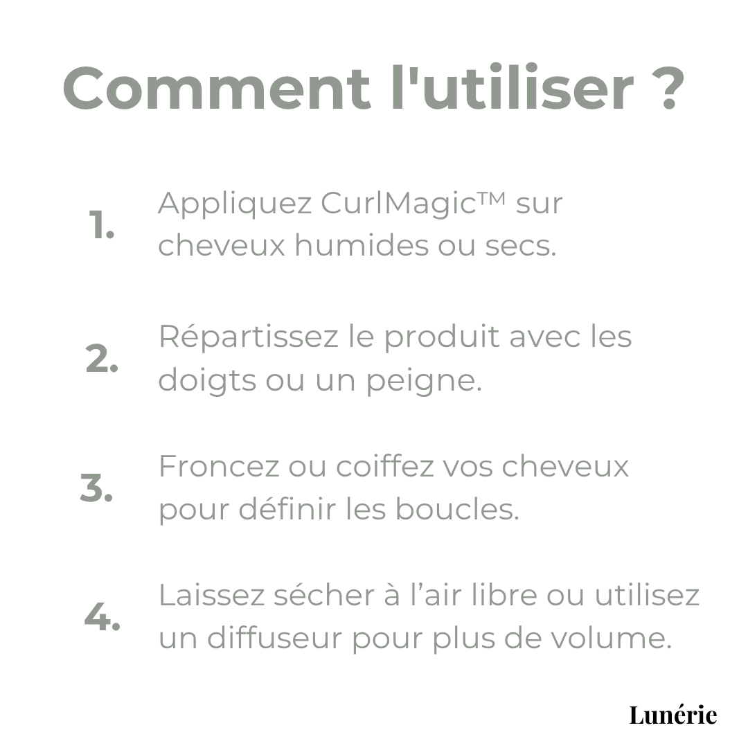 Dernier Jour -50%🔥 | CurlMagic™ Crème Définissante pour Boucles