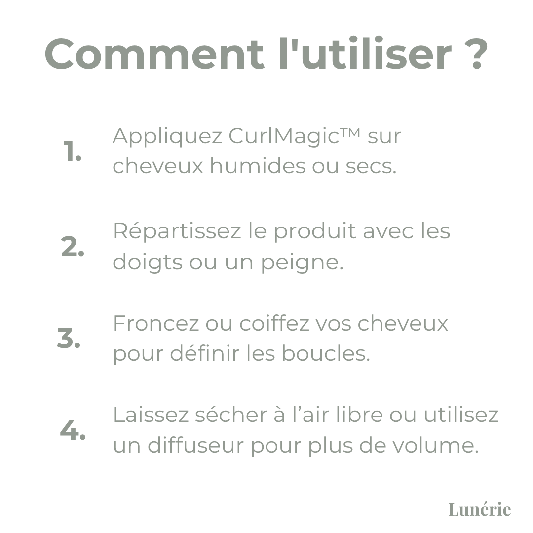 Dernier Jour -50%🔥 | CurlMagic™ Crème Définissante pour Boucles