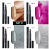 Dernier Jour -50% | NailArt™ Stylo Vernis Gel ( (Lot de 4)